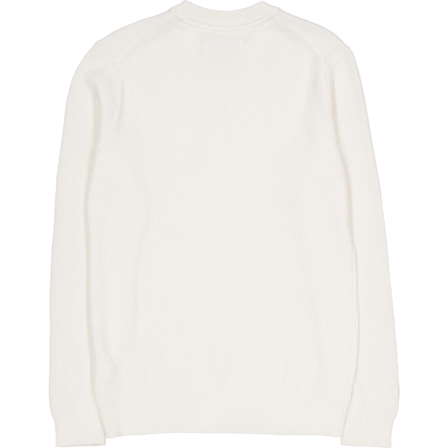 Ck Embro Badge Sweater Ybi-ivory