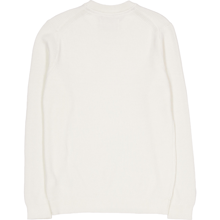 Ck Embro Badge Sweater Ybi-ivory