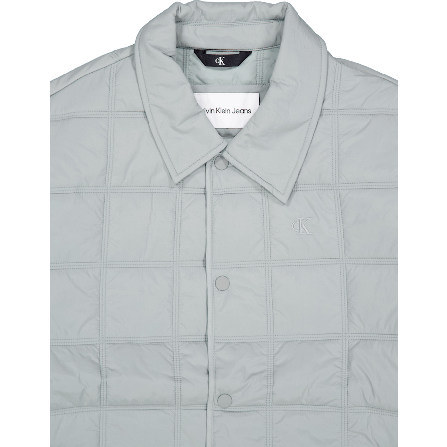 Quilted Jacket Pff-slate Gray