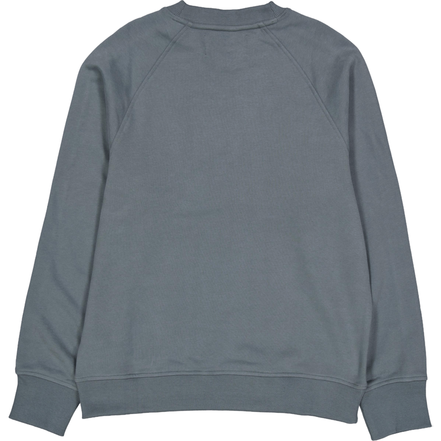 Ck Applique Crew Neck Psl-endless Grey
