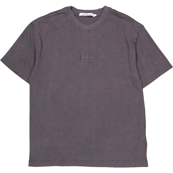 Washed Monologo Tee Pt2-washed Black