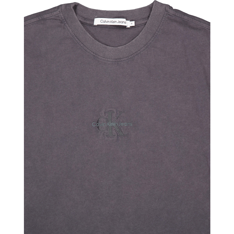 Washed Monologo Tee Pt2-washed Black