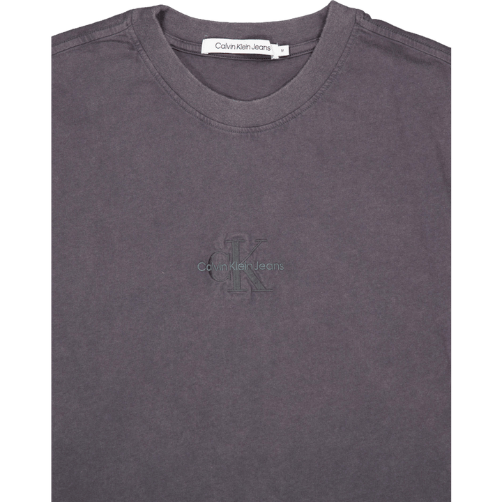 Washed Monologo Tee Pt2-washed Black