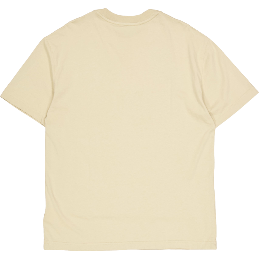 Washed Monologo Tee Rae-pale Khaki
