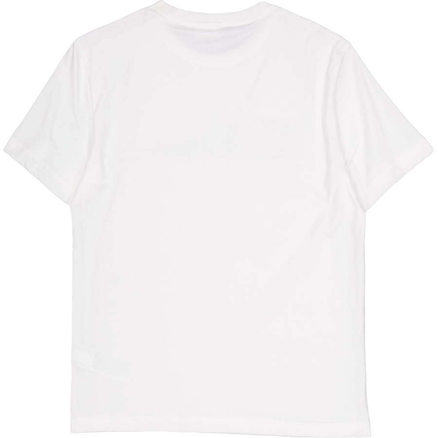 T-shirt avec logo Brush Yaf-Bright Blanc