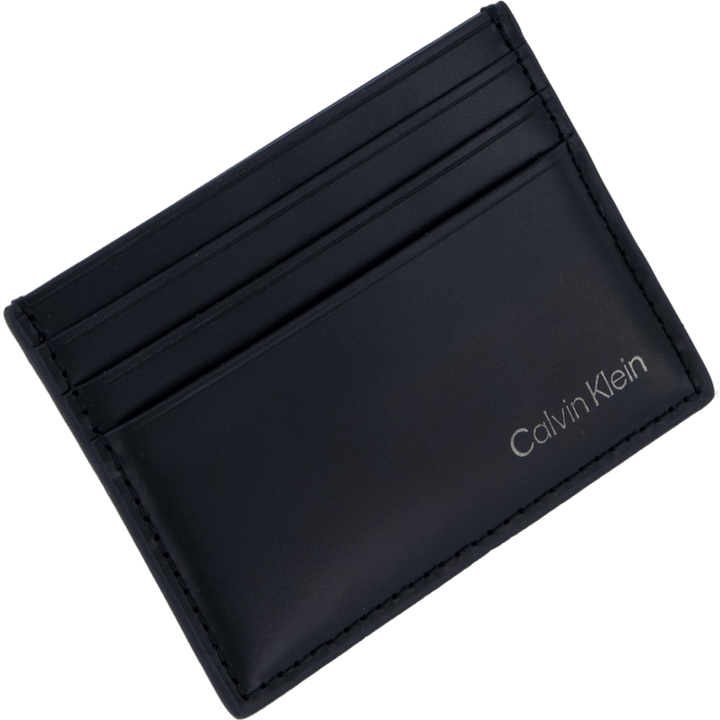 Ck Smooth Cardholder 6cc Beh-ck Black