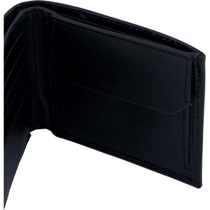Portefeuille CK Smooth Bifold 5 cc avec pièce de monnaie Beh-ck Noir