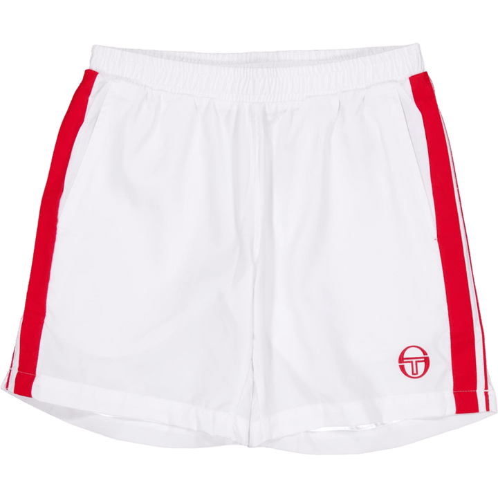Young Line Pro Shorts White/red
