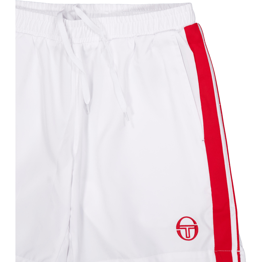 Young Line Pro Shorts White/red