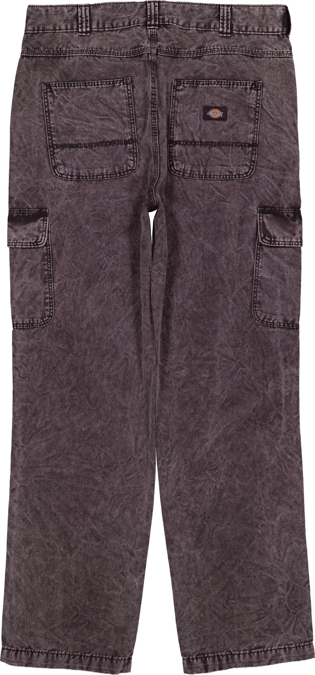 Newington Pant Dble Dye/acid Wash Black