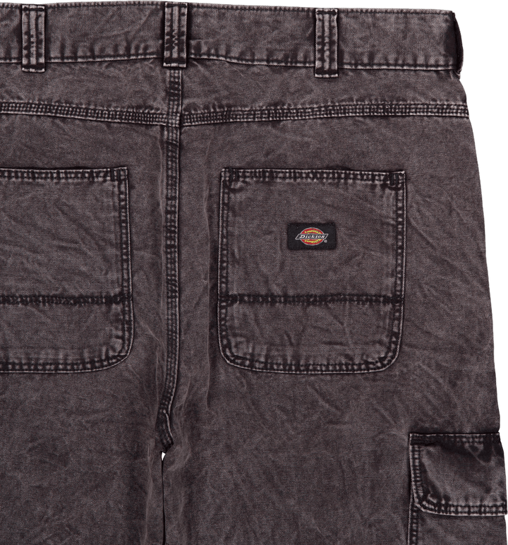 Newington Pant Dble Dye/acid Wash Black