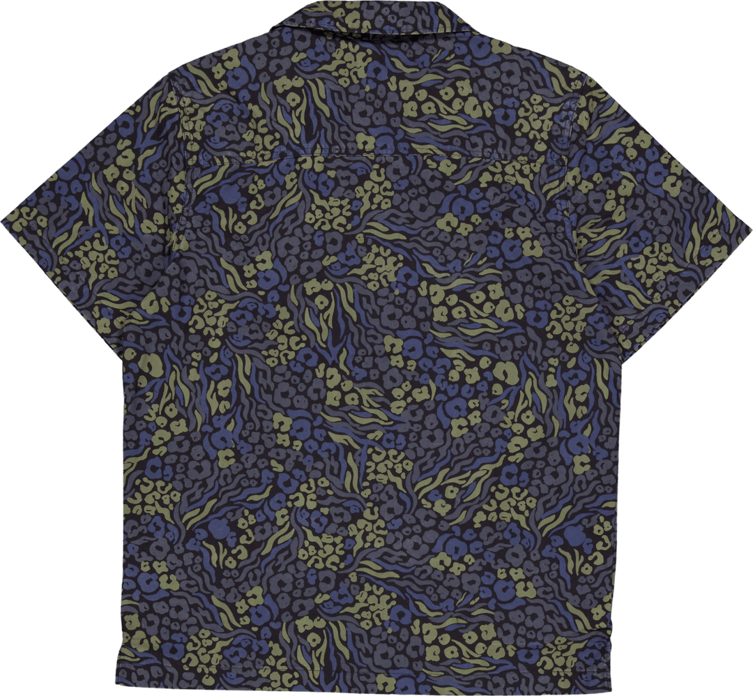 Camisa Saltville de manga curta Hrtg Pnt Cmo Bl