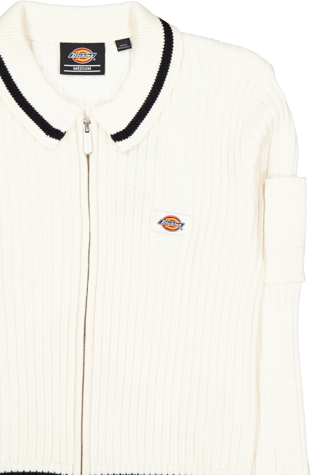 Elkhart Zip Cardigan W Cloud