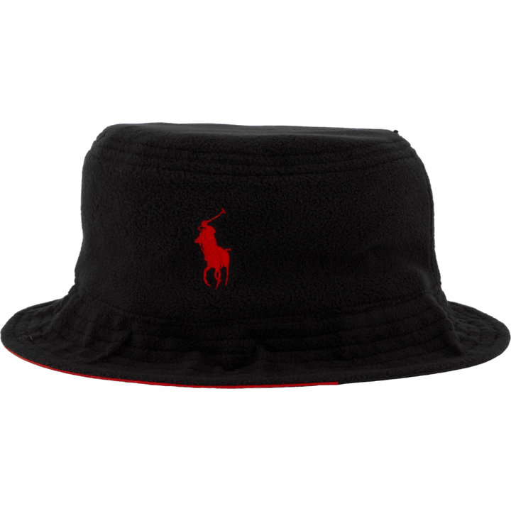 Reversible Color-Blocked Bucket Hat Sapphire Star / Polo Black