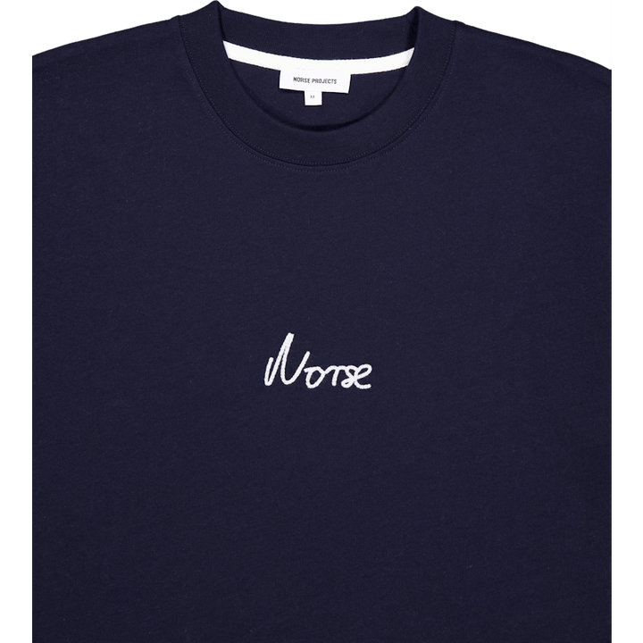 Johannes Organic Chain Stitch  Dark Navy