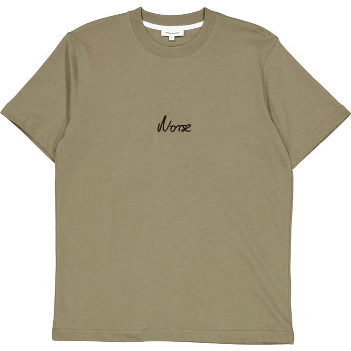 Johannes Organic Chain Stitch  Sediment Green