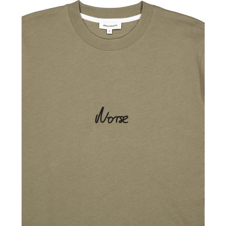 Johannes Organic Chain Stitch  Sediment Green