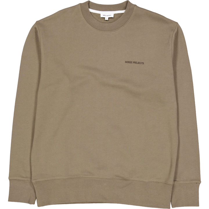 Arne Relaxed Organic Logo Swea Sediment Green