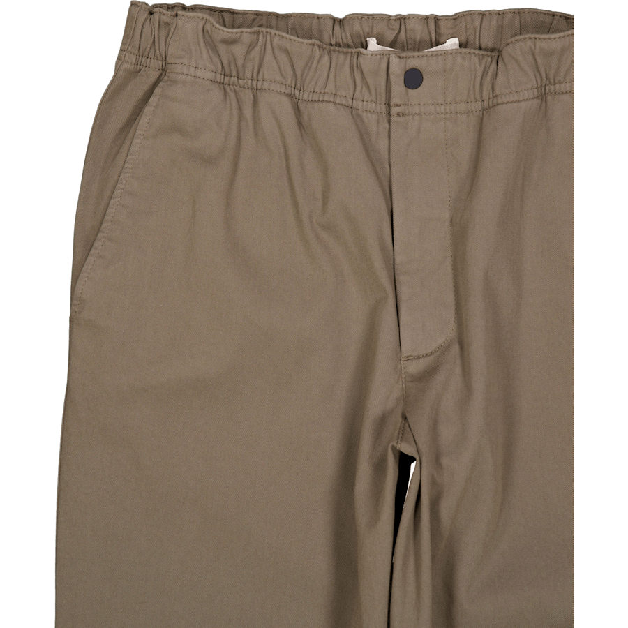 Ezra Relaxed Organic Stretch T Sediment roheline