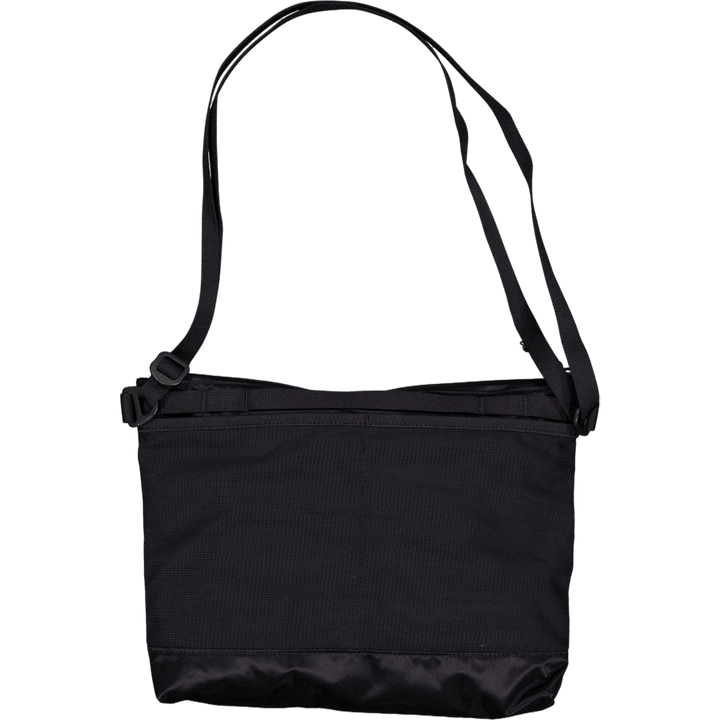 Recycled Nylon Shoulder Bag Black