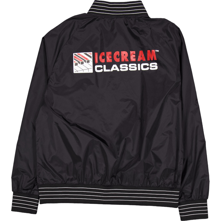 Nylon Bomber Jacket Black