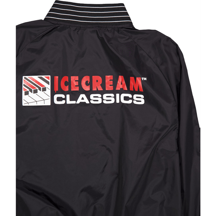 Nylon Bomber Jacket Black