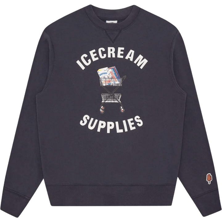 Icecream Supplies Crewneck Navy