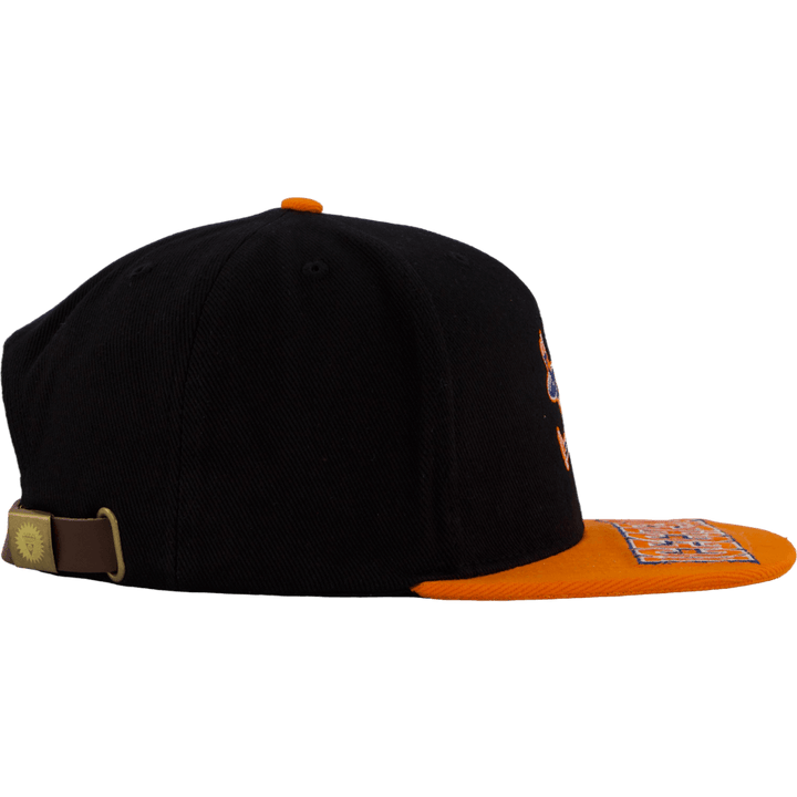 Served Up Strapback Cap Black