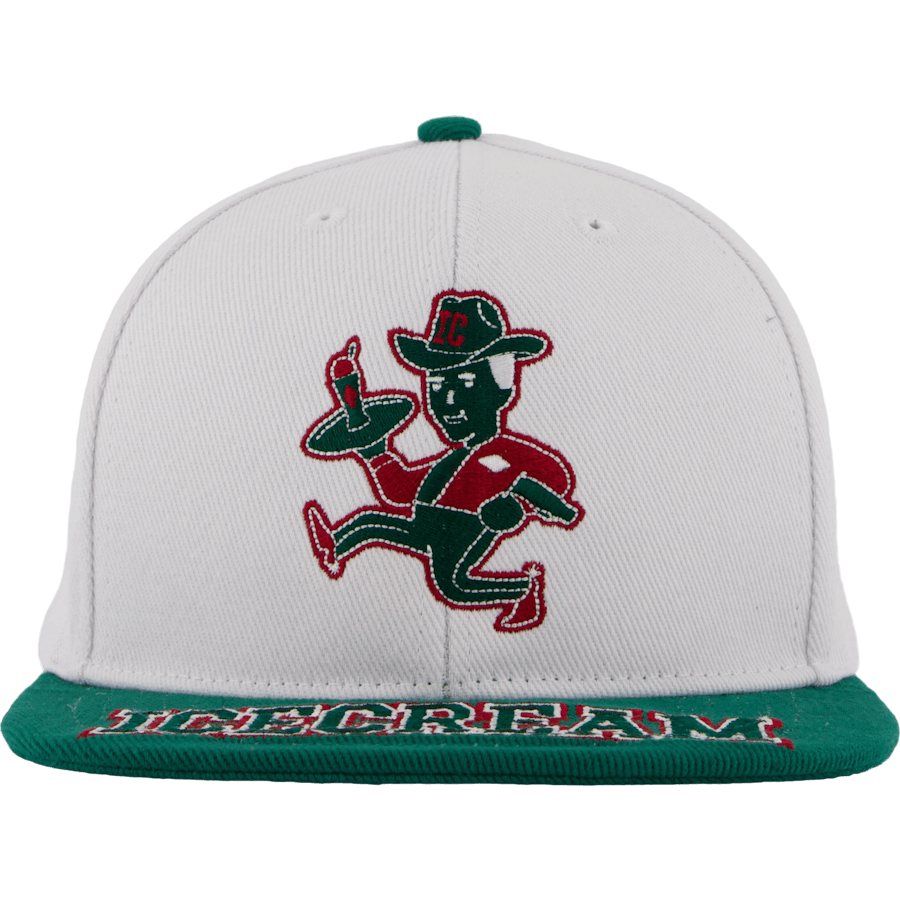 Served Up Strapback Cap White