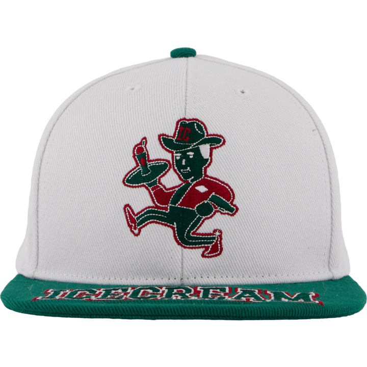 Served Up Strapback Cap White