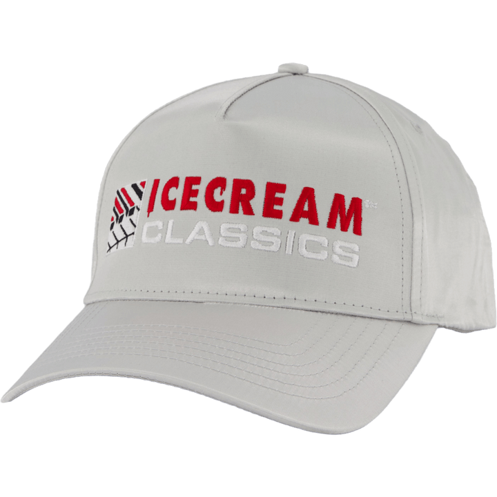 Piano Satin Trucker Silver
