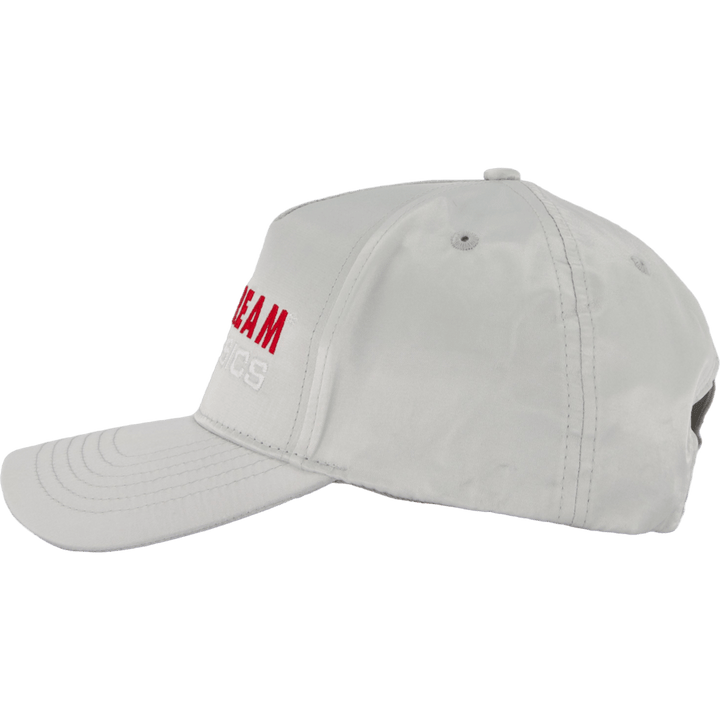 Piano Satin Trucker Silver