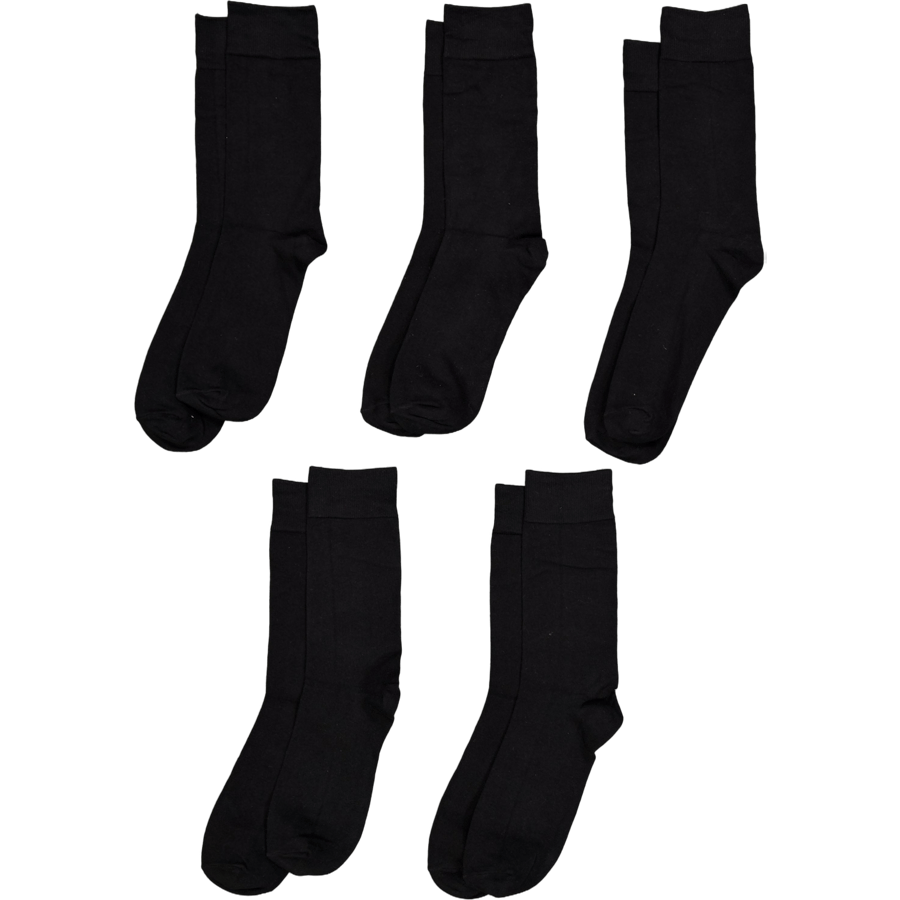 Socks 5-pack Black