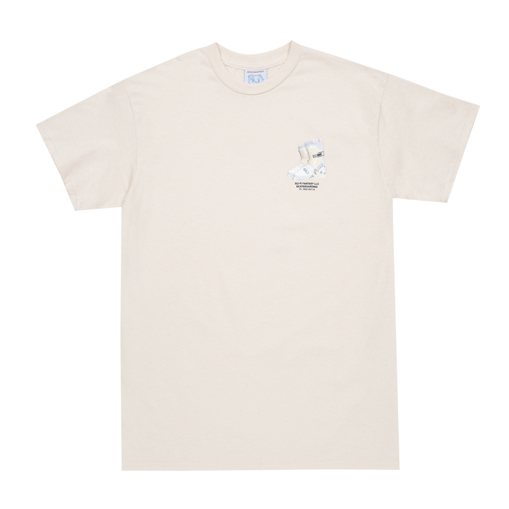 Ski Boot Tee Natural