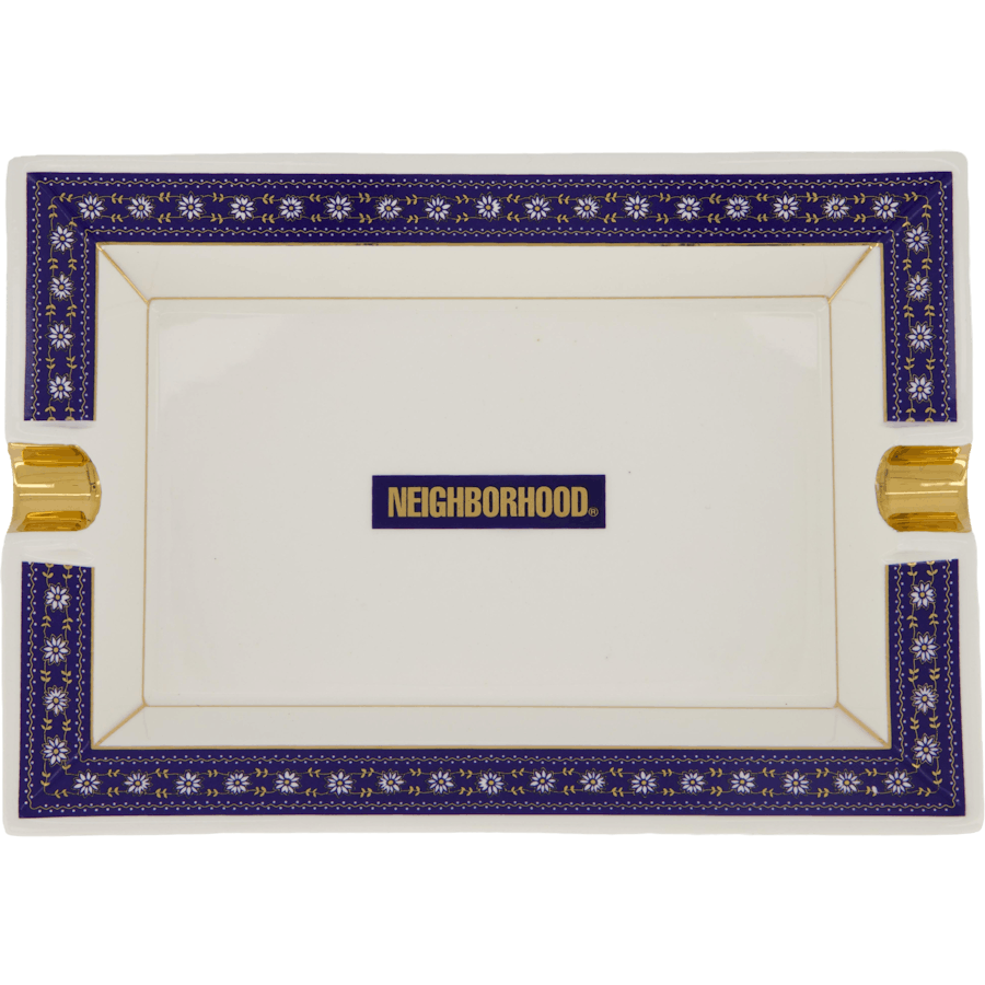 Square Incense Tray Navy