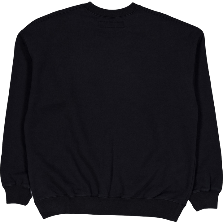 Plain Sweat Shirt Ls Black