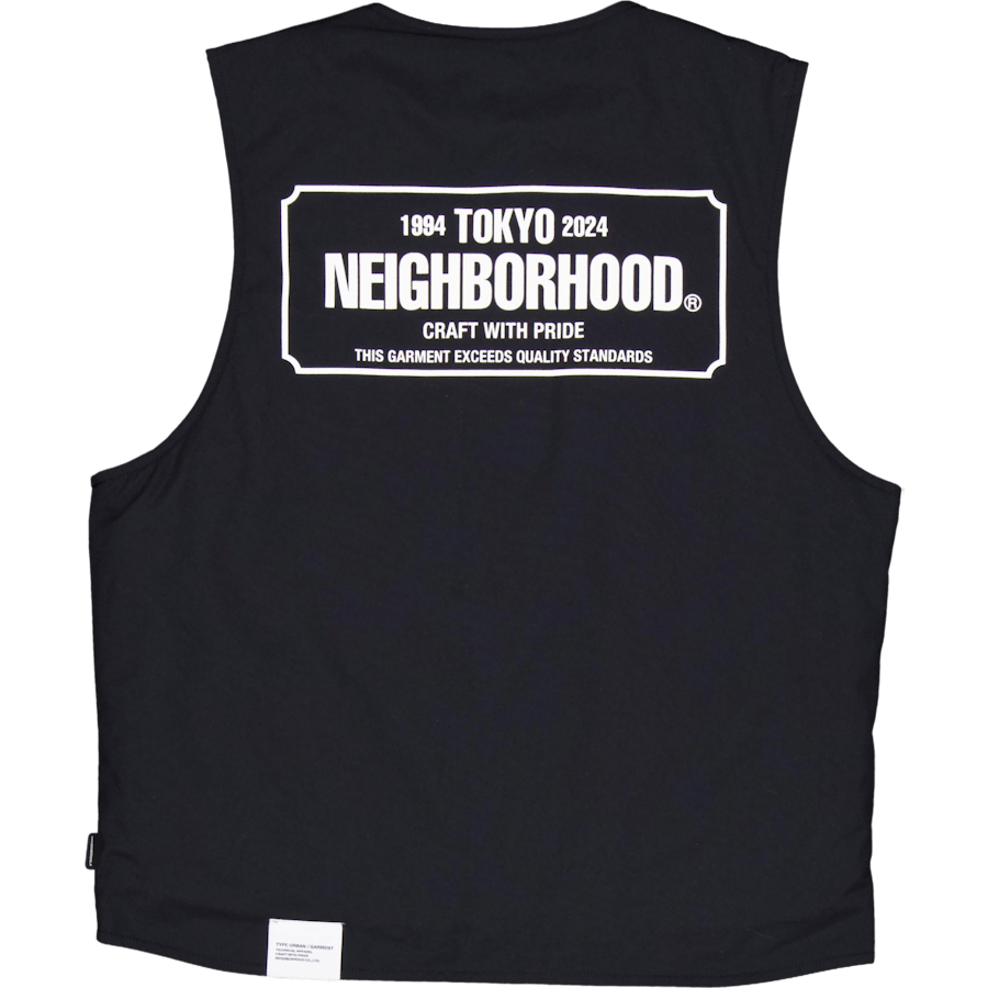 Padded Work Vest Black