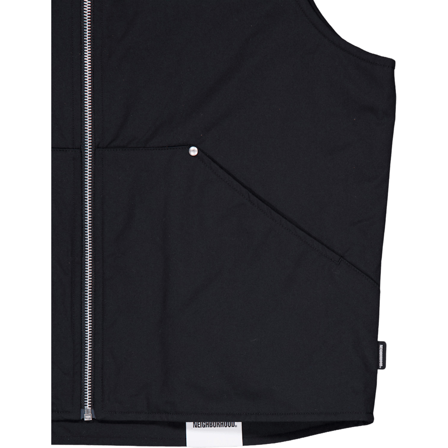 Padded Work Vest Black