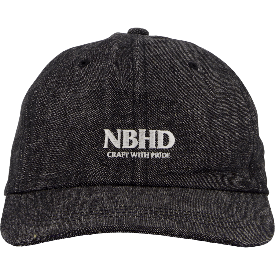 Denim Dad Cap Schwarz