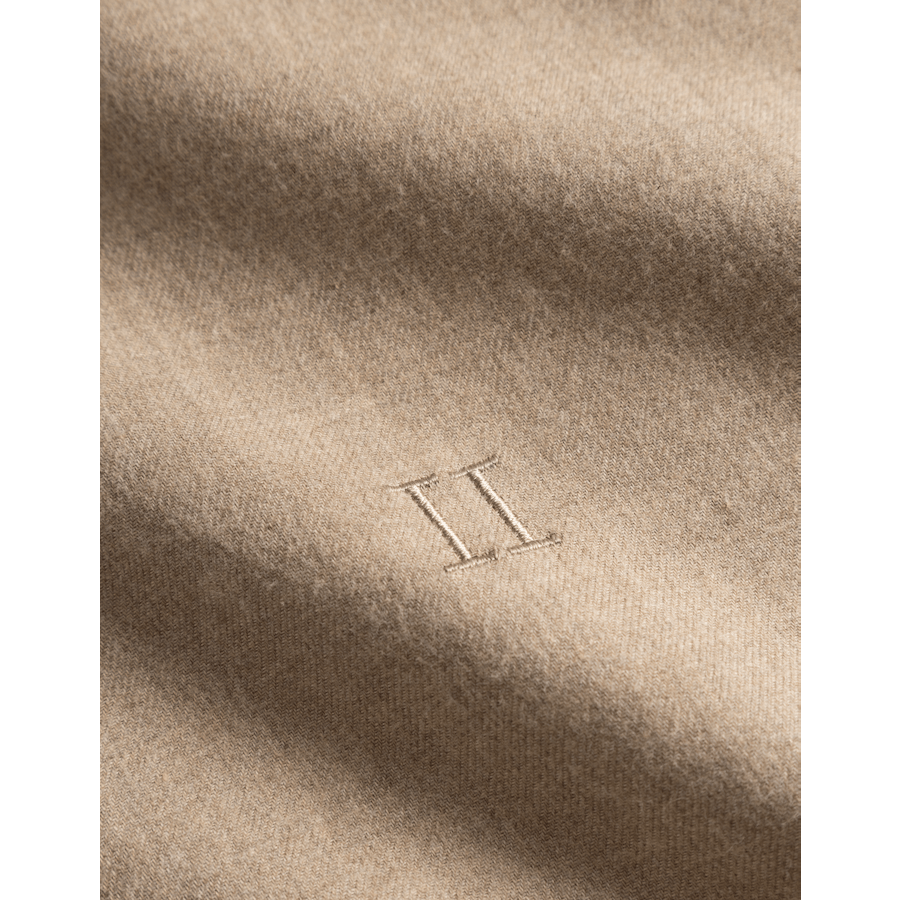 Desert Reg Hemd Dark Sand Melange