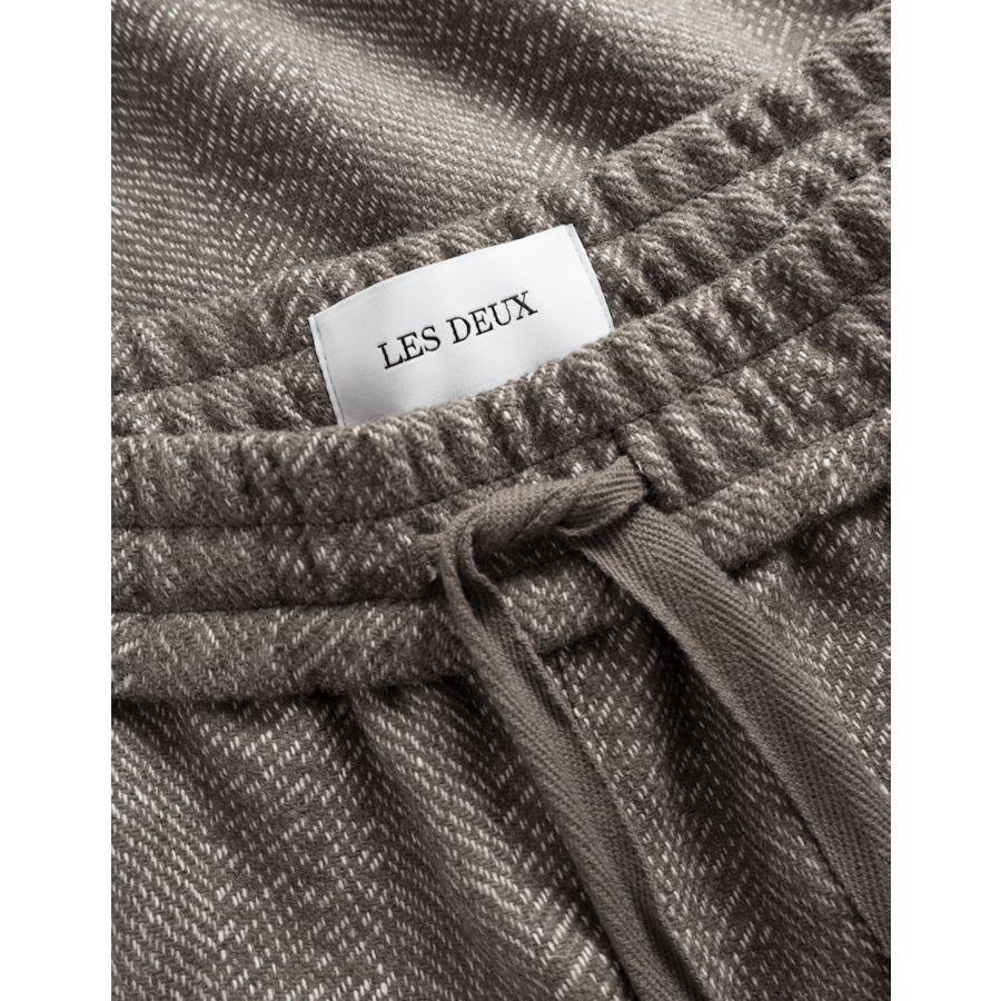 Houston Herringbone Hose Hellgrau/heller Wüstensand
