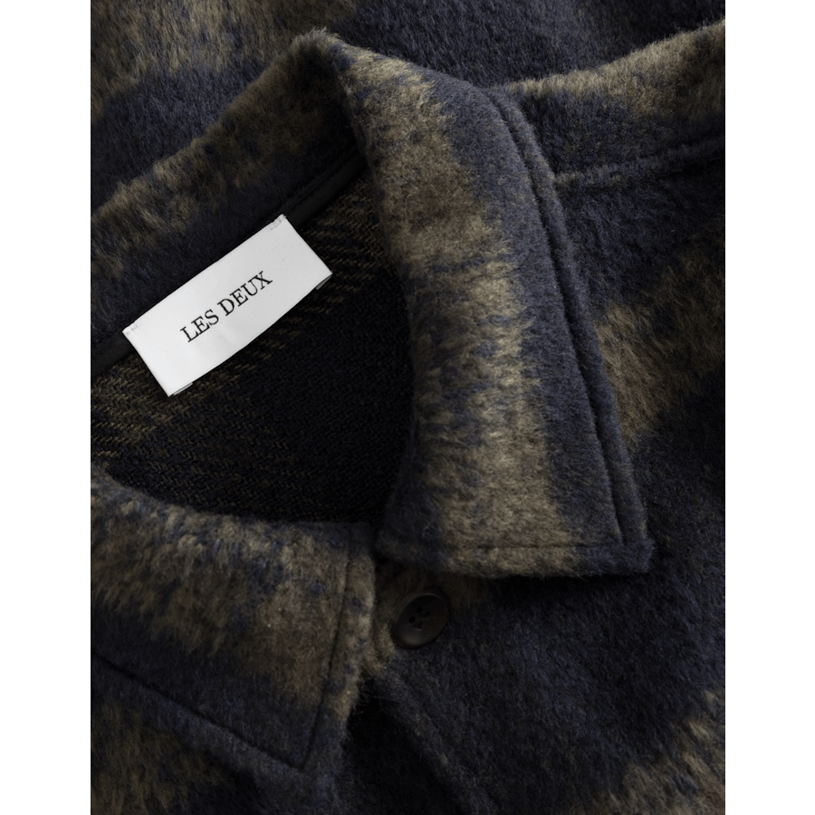 Jayce Overshirt 2.0 Dark Navy/raven