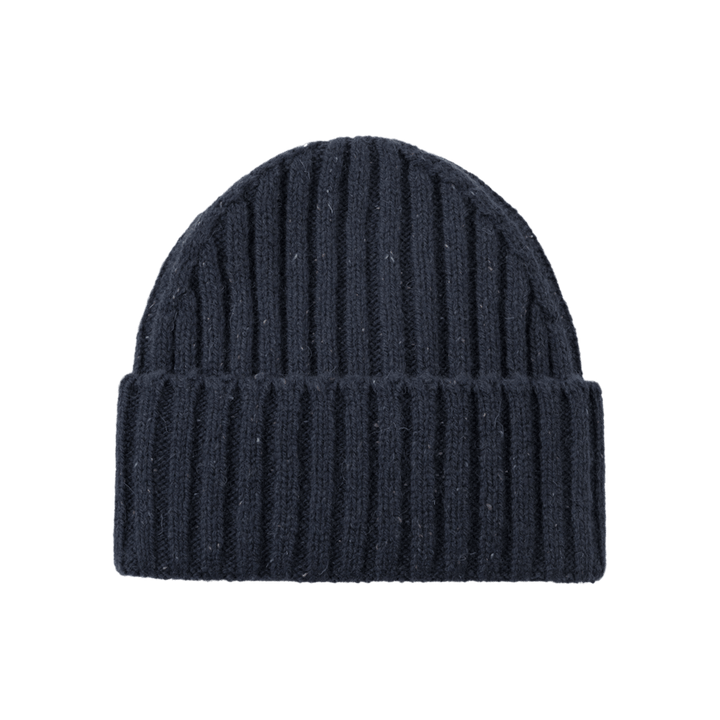 Čepice Wells Fleck Rib Beanie Dark Navy