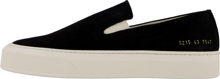 Slip On In Suede Black