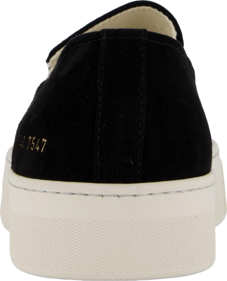 Slip On In Suede Black