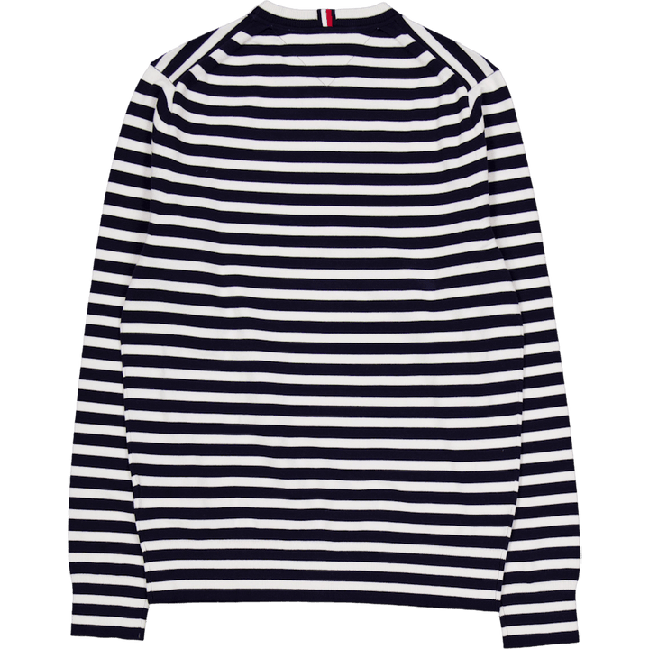1985 Maglione girocollo blu