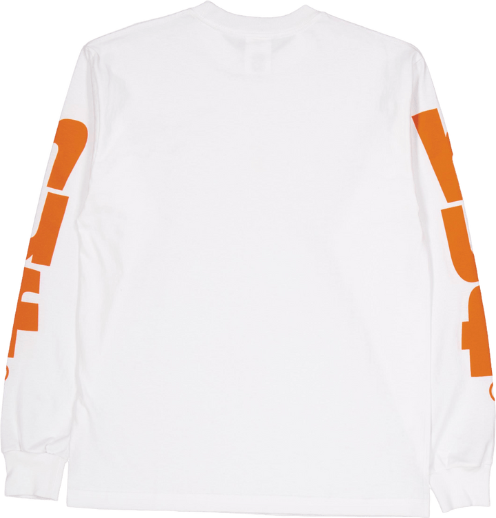 Megablast Stretch L/s Tee Hvid