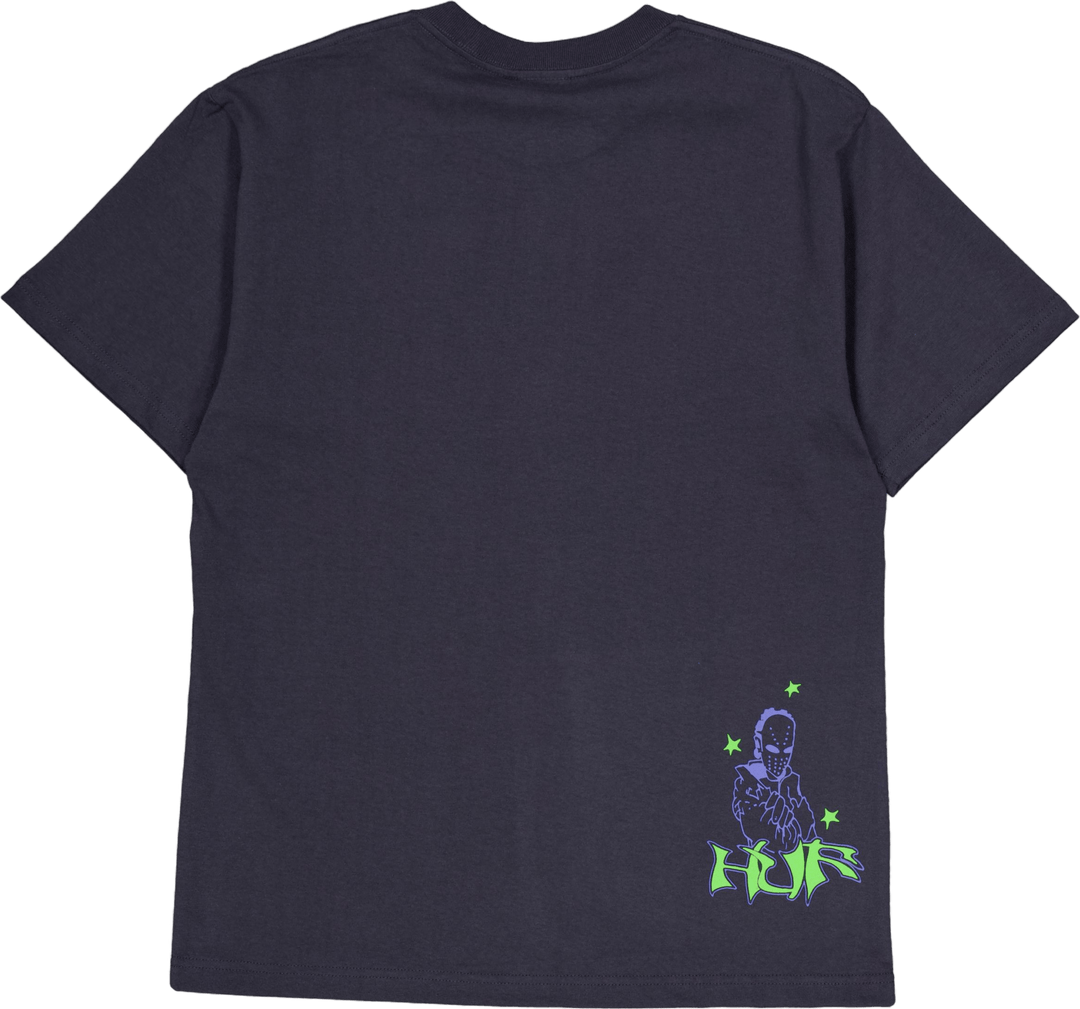 "Zine S/s Washed Tee" marškinėliai Washed Black