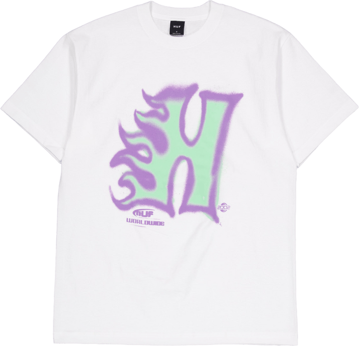 Heat Wave S/s marškinėliai White
