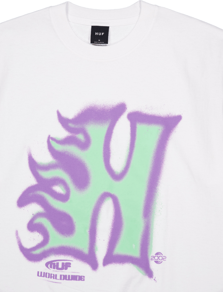Heat Wave S/s marškinėliai White